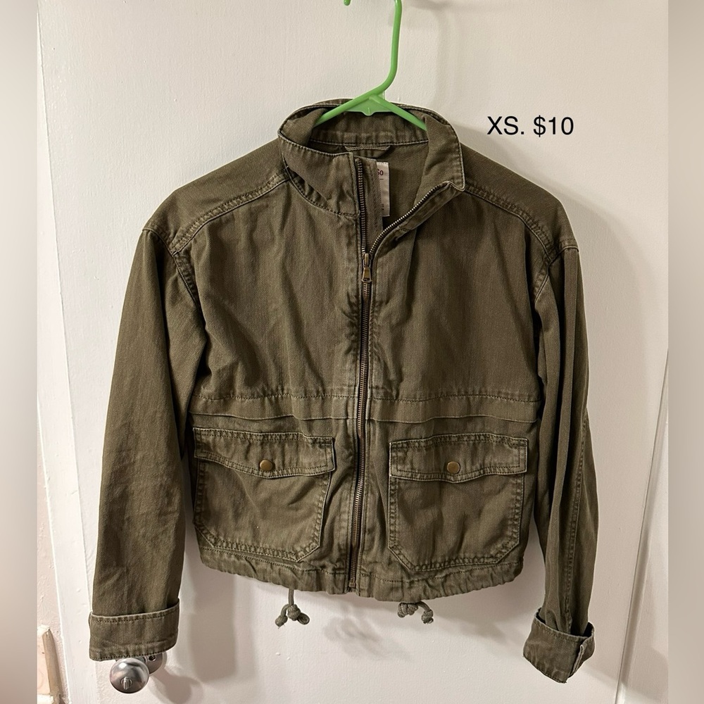 Green jacket